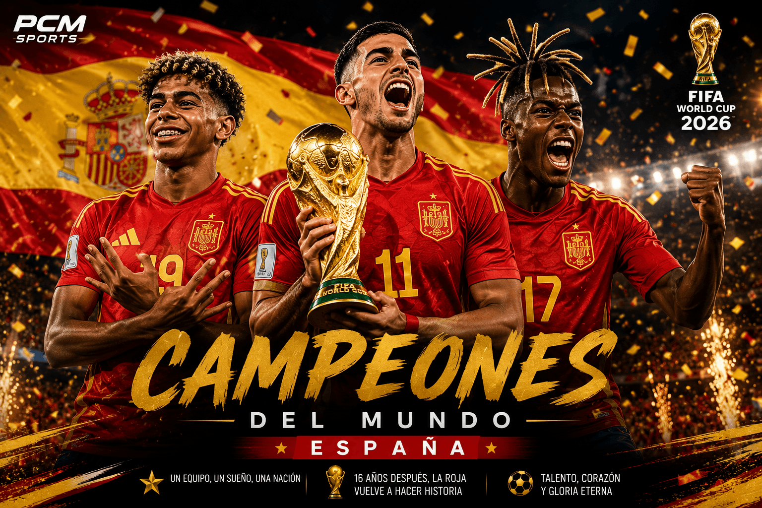 España vuelve a tocar el cielo: La Roja conquista su segunda Copa del Mundo